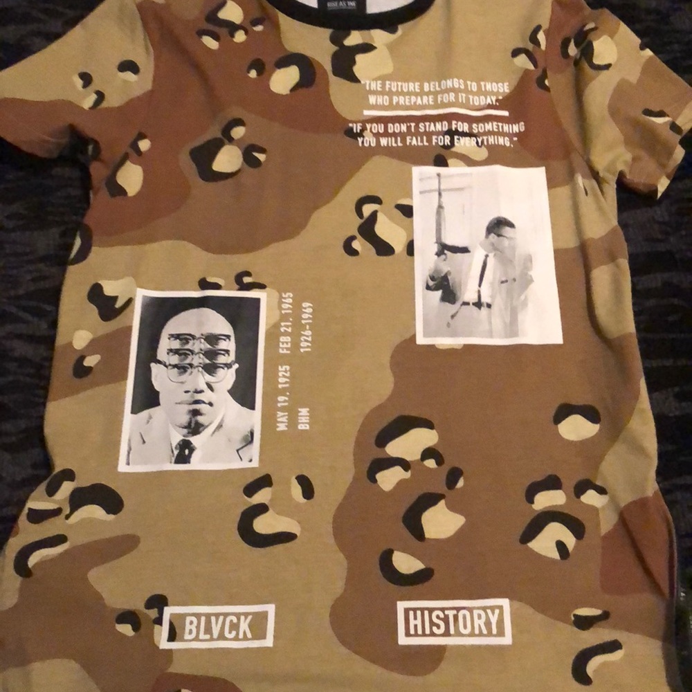 Brown army shirt